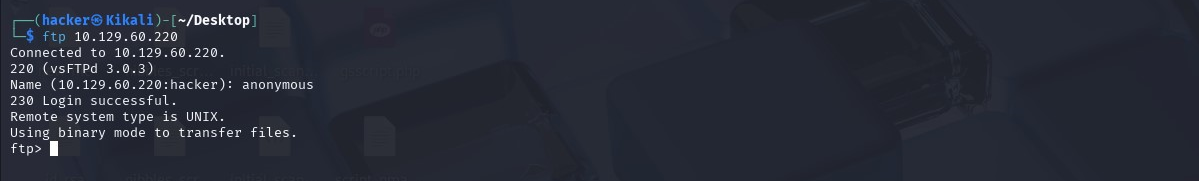 Anonymous login