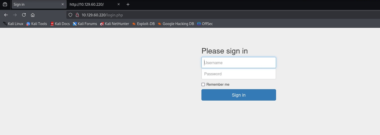 Login
