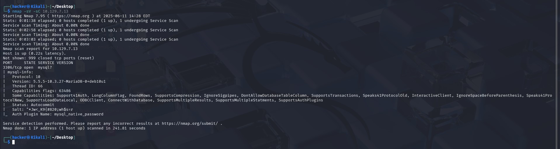 Nmap Scan